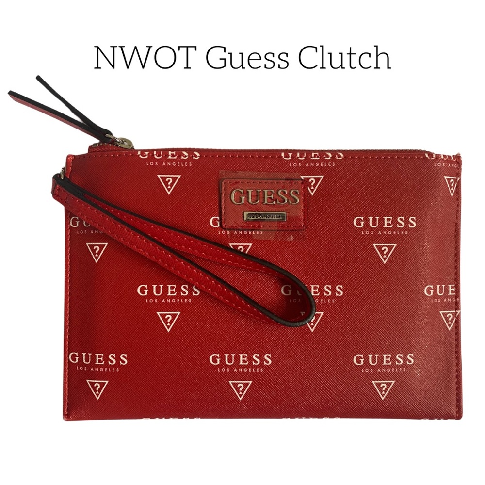 NWOT Guess Clutch Wristlet
